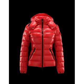 2013 Doudoune Moncler Pas Cher Pour Femme en Rouge